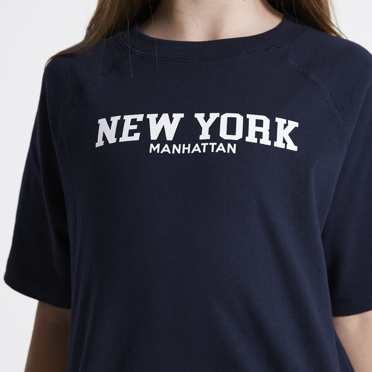 Printed tee "Maley star" Navy